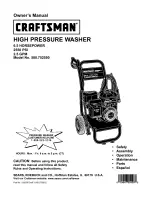 Craftsman 580.752550 Owner'S Manual preview