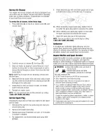 Preview for 20 page of Craftsman 580.752610 Operator'S Manual