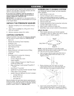 Preview for 7 page of Craftsman 580.752820 Operator'S Manual