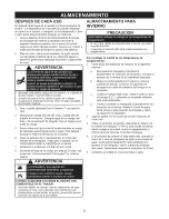 Preview for 54 page of Craftsman 580.752820 Operator'S Manual