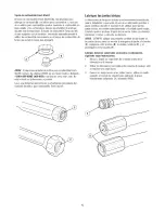 Preview for 42 page of Craftsman 580.752920 Operator'S Manual