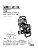 Preview for 1 page of Craftsman 580.753011 Owner'S Manual