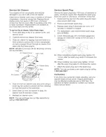 Preview for 17 page of Craftsman 580.753011 Owner'S Manual