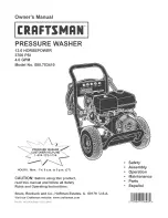 Preview for 1 page of Craftsman 580.753410 Owner'S Manual