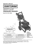 Preview for 1 page of Craftsman 580.754880 Operator'S Manual