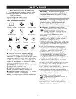 Preview for 3 page of Craftsman 580.754910 Operator'S Manual