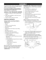 Preview for 7 page of Craftsman 580.754910 Operator'S Manual