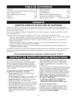 Preview for 34 page of Craftsman 580.754910 Operator'S Manual