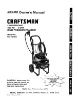 Craftsman 580.761652 Owner'S Manual preview