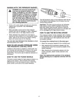 Preview for 8 page of Craftsman 580.762201 Operators Operator'S Manual