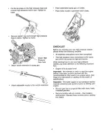 Preview for 5 page of Craftsman 580.762202 Operators Operator'S Manual