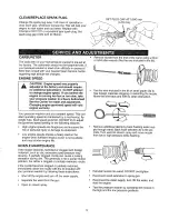 Preview for 14 page of Craftsman 580.763000 Owner'S Manual