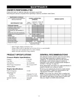 Предварительный просмотр 11 страницы Craftsman 580.767101 Owner'S Manual