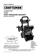 Craftsman 580.767300 Owner'S Manual preview