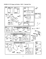 Preview for 23 page of Craftsman 580.767300 Owner'S Manual