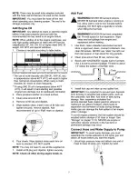 Предварительный просмотр 7 страницы Craftsman 580.767450 Owner'S Manual