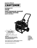 Craftsman 580.76804 Operator'S Manual preview