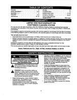 Preview for 2 page of Craftsman 580.76804 Operator'S Manual