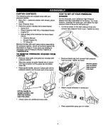 Preview for 4 page of Craftsman 580.768110 Operator'S Manual