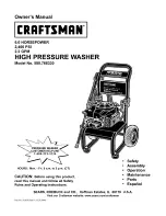 Preview for 1 page of Craftsman 580.768330 Owner'S Manual