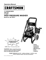 Craftsman 580.768341 Operators Operator'S Manual preview