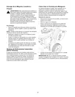 Preview for 37 page of Craftsman 580.768341 Operators Operator'S Manual