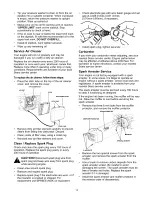 Preview for 14 page of Craftsman 580.768350 Operator'S Manual