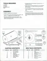 Предварительный просмотр 2 страницы Craftsman 610.240842 Assembly, Installation And Operation Instructions