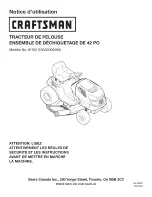 Preview for 5 page of Craftsman 61102 Operator'S Manual