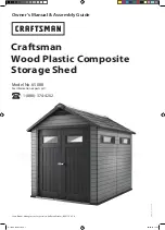 Preview for 1 page of Craftsman 65088 Owner'S Manual & Assembly Manual