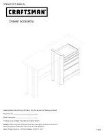 Craftsman 706.101330 Operator'S Manual preview