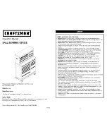 Preview for 1 page of Craftsman 706.132880 Operator'S Manual