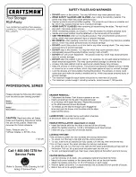 Craftsman 706.139890 Instruction Manual preview