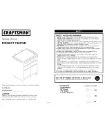 Craftsman 706.592150 Operator'S Manual preview