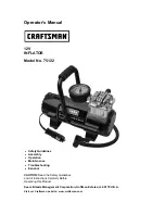 Предварительный просмотр 1 страницы Craftsman 75122 Operator'S Manual