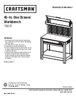 Craftsman 76637 Assembly Instructions Manual предпросмотр