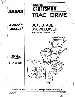 Craftsman 768.884900 Owner'S Manual preview