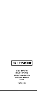 Preview for 9 page of Craftsman 77-075 Manual