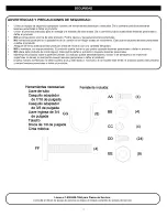 Preview for 8 page of Craftsman 8 FT. WORKBENCH Operator'S Manual