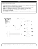 Preview for 38 page of Craftsman 8 FT. WORKBENCH Operator'S Manual