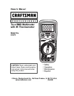 Craftsman 81079 Owner'S Manual preview
