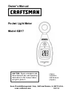 Craftsman 82017 Owner'S Manual предпросмотр