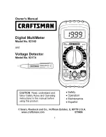 Craftsman 82140 Owner'S Manual preview