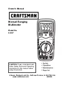 Craftsman 82337 Owner'S Manual preview