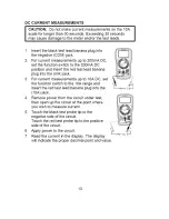 Предварительный просмотр 13 страницы Craftsman 82345 Owner'S Manual