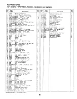 Предварительный просмотр 37 страницы Craftsman 842.240511 Owner'S Manual