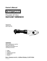 Craftsman 875.191170 Owner'S Manual предпросмотр