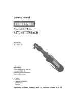 Preview for 1 page of Craftsman 875.191174 Owner'S Manual