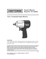 Craftsman 875.198650 Owner'S Manual preview