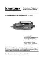 Предварительный просмотр 7 страницы Craftsman 875.199800 Owner'S Manual